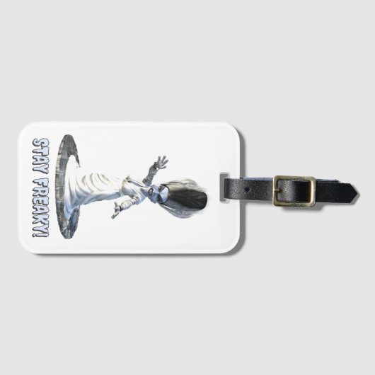 Stay Freaky! Bride of Frankenstein Gepäckanhänger (Vorderseite (Horizontal))