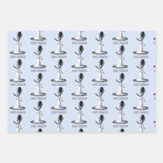 Stay Freaky! Bride of Frankenstein Geschenkpapier Set (Vorderseite 2)