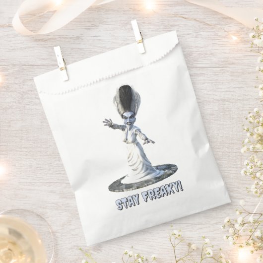 Stay Freaky! Bride of Frankenstein Geschenktütchen (Ausgeschnitten)