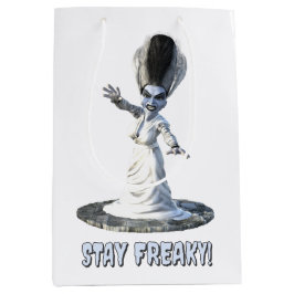 Stay Freaky! Bride of Frankenstein Mittlere Geschenktüte