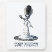 Stay Freaky! Bride of Frankenstein Mousepad (Vorne)
