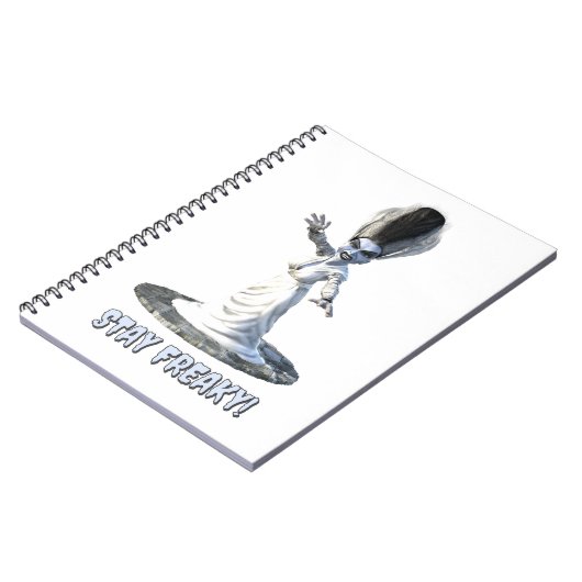 Stay Freaky! Bride of Frankenstein Notizblock (Linke Seite)