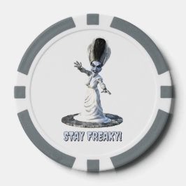 Stay Freaky! Bride of Frankenstein Pokerchips