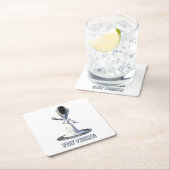 Stay Freaky! Bride of Frankenstein Rechteckiger Pappuntersetzer (Vor Ort)