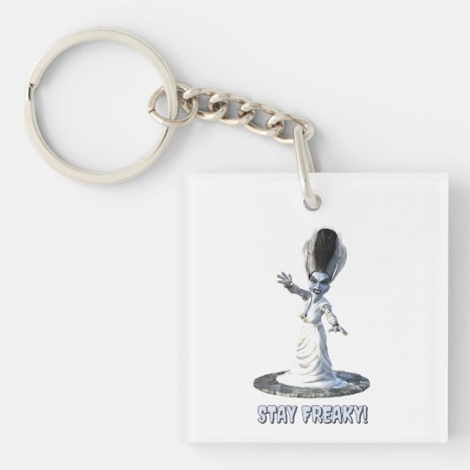 Stay Freaky! Bride of Frankenstein Schlüsselanhänger (Vorderseite)