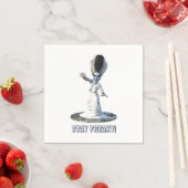 Stay Freaky! Bride of Frankenstein Serviette (Beispiel)