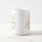 Stay Golden 2026 – Inspirational Gold Mug Kaffeetasse (Mittel)