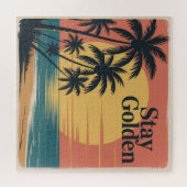 Stay Golden Puzzle (Horizontal)