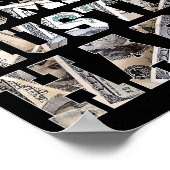 Stay Humble Hustle Hard Lifestyle Hip Hop Money Ch Poster (Ecke)