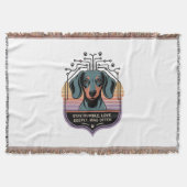 Stay Humble, Love Deeply, Wag Often Decke (Vorderseite)