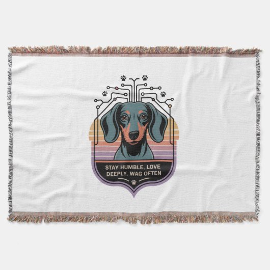 Stay Humble, Love Deeply, Wag Often Decke (Vorderseite)