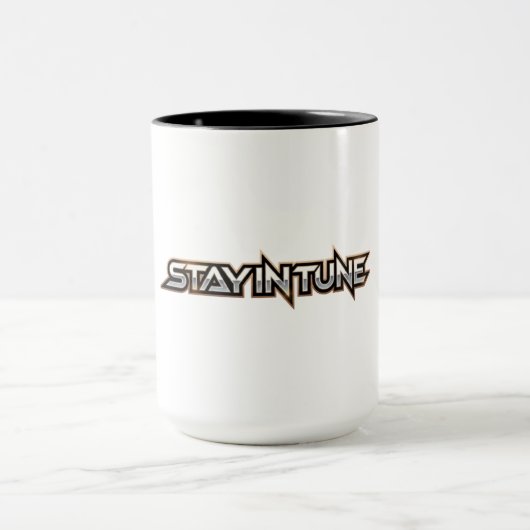 Stay in Tune - text Tasse (Zentrum)