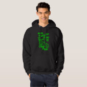 Stay Low Cholo Pride Chicano Lowrider Bicycle Retr Hoodie (Vorne ganz)