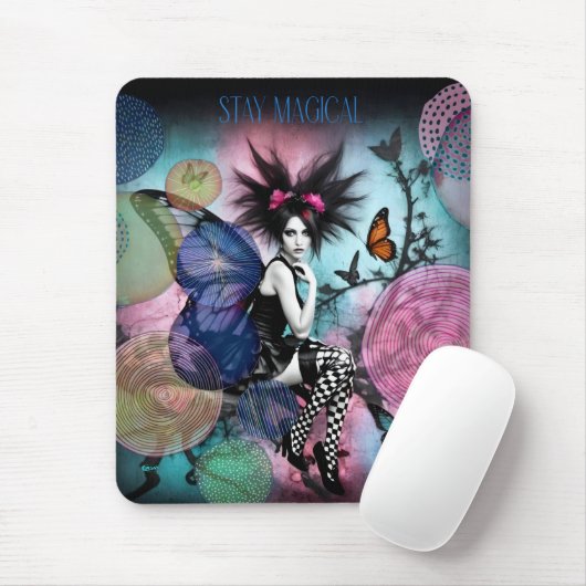 Stay Magical Women's Mousepad (Mit Mouse)