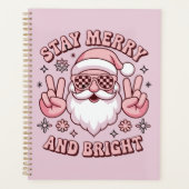 Stay Merry And Bright Christmas Ugly Xmas  Planer (Vorderseite)