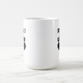 Stay Out of My Kitchen Premium Kaffeetasse (Mittel)