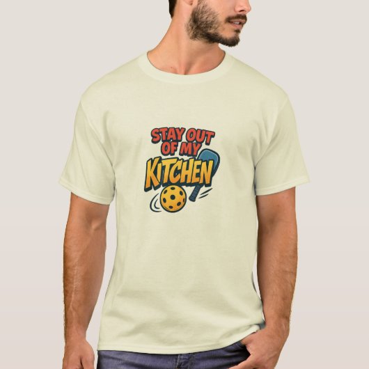 Stay Out of My Kitchen Premium T-Shirt (Vorderseite)