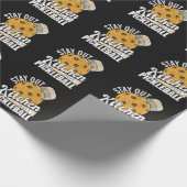 Stay Out of The Kitchen Play Pickleball Geschenkpapier (Ecke)