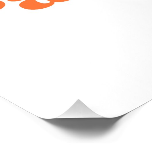 Stay Paw-sitive Poster (Ecke)