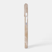 Stay Pawsitive Tuxedo Cat Warm Aesthetic  iPhone 16 Hülle (Linke Seite)