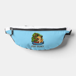 Stay Perky Puppy and Coffee Harvest Fanny Pack Bauchtasche