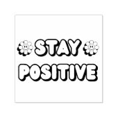 Stay Positive Permastempel (Design)
