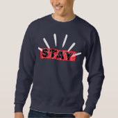 STAY POSITIVE SWEATSHIRT (Vorderseite)