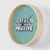 Stay Positive Uhr (Winkel)