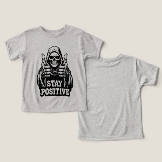 Stay Positve (Design Vorderseite & Rückseite)