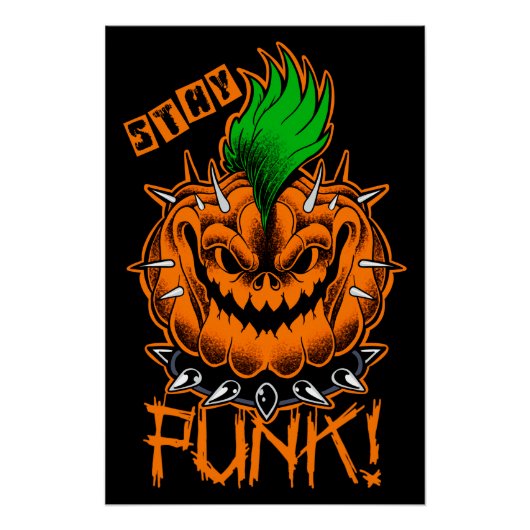 Stay Punk! Poster (Vorderseite)