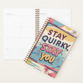 Stay Quirky Stay You Colorful Motivational Planner Planer (Anzeige)
