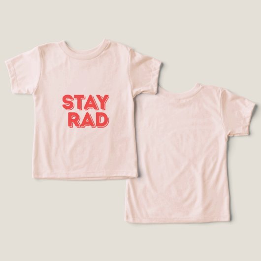 Stay Rad (Design Vorderseite & Rückseite)