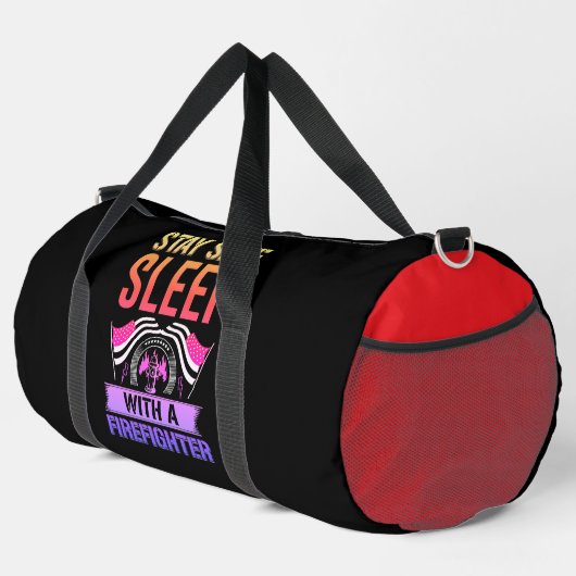 Stay Safe Sleep Firefighter Duffle Bag (Rechte Ecke)