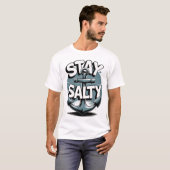 Stay Salty - Maritimes Statement Shirt (Vorne ganz)