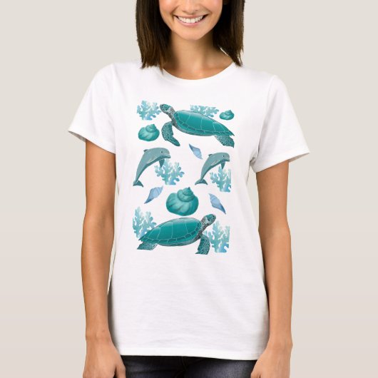 Stay Salty Tee | Ästhetische Ozean-Vibes (Vorderseite)