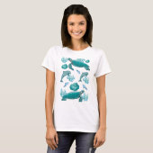 Stay Salty Tee | Ästhetische Ozean-Vibes (Vorne ganz)