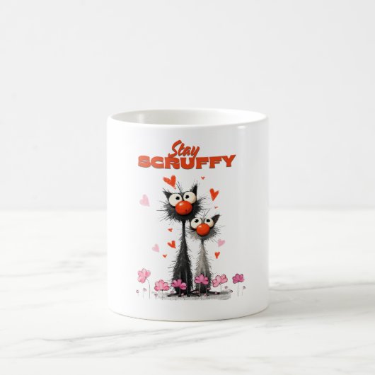 Stay Scruffy Kaffeetasse (Mittel)