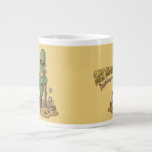 Stay Sharp Desert Legend Cowboy Cactus Illustratio Jumbo-Tasse (Vorderseite)