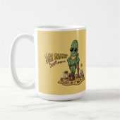 Stay Sharp Desert Legend Cowboy Cactus Illustratio Kaffeetasse (Links)
