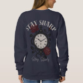 Stay Sharp Kollektion  Sweatshirt (Rückseite)