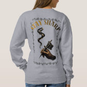 Stay Sharp Kollektion Sweatshirt (Rückseite)