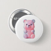 STAY SOFT Schmelzender Gummibär Button (Vorne & Hinten)