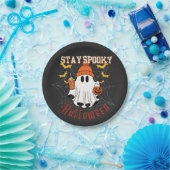 Stay Spooky Ghost Halloween  Pappteller (Party)