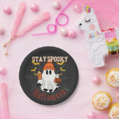 Stay Spooky Ghost Halloween  Pappteller (Party)