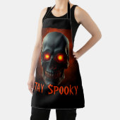 Stay Spooky Gothic Skull Apron Schürze (InSitu)