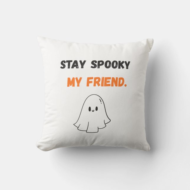 STAY SPOOKY  KISSEN (Vorderseite)