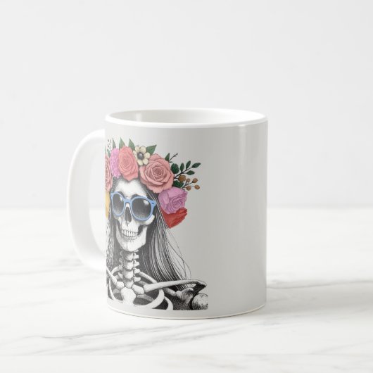 Stay Spooky Wild Child Kaffeetasse (Vorderseite Links)