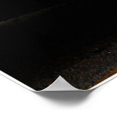 Stay Steady Under Pressure Car Quote Poster (Ecke)