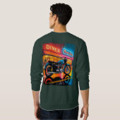 Stay Strong Keep Going Motivational Sweatshirt (Schwarz voll)