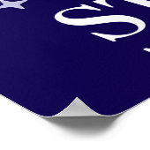 Stay Strong – Mental Health Awareness Wellness Sup Poster (Ecke)